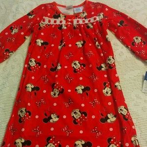 Minnie Mouse Nightgown Size 3T